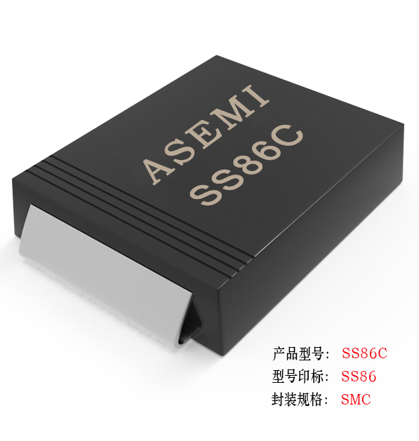 [SS810-SMC] SS810C/SS815C/SS820C/SS88C/SS86C/SS84C   ASEMI肖特基二极管