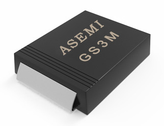 [GS3M-SMC] GS3MC/GS3DC/GS3GC/GS3JC/GS3K  ASEMI整流二极管