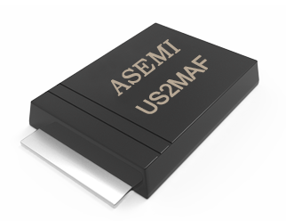 [US2M-SMAF] US2MAF/US2KAF/US2JAF/US2GAF/US2DAF ASEMI高效恢复二极管 贴片薄体
